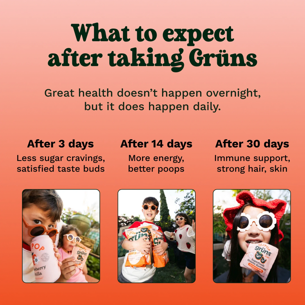 Grüns Kids OLIPOP® - Bright Routine